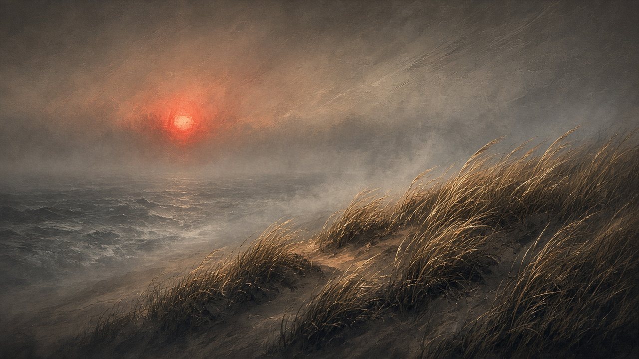 Duinen aan de Nederlandse Noordzee